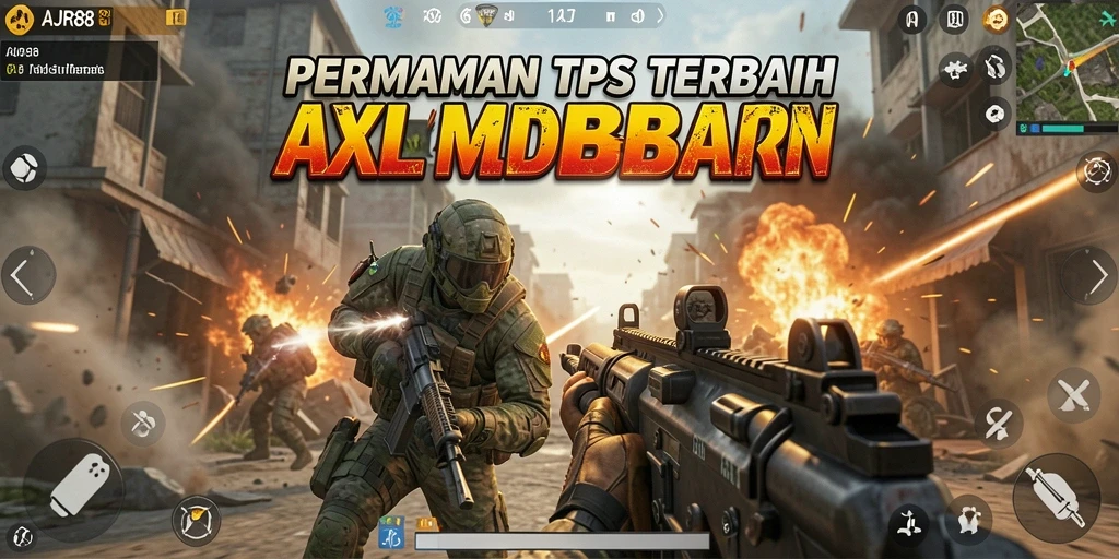 Gameplay seru dalam AJR88 dengan aksi tembak-menembak yang mendebarkan.