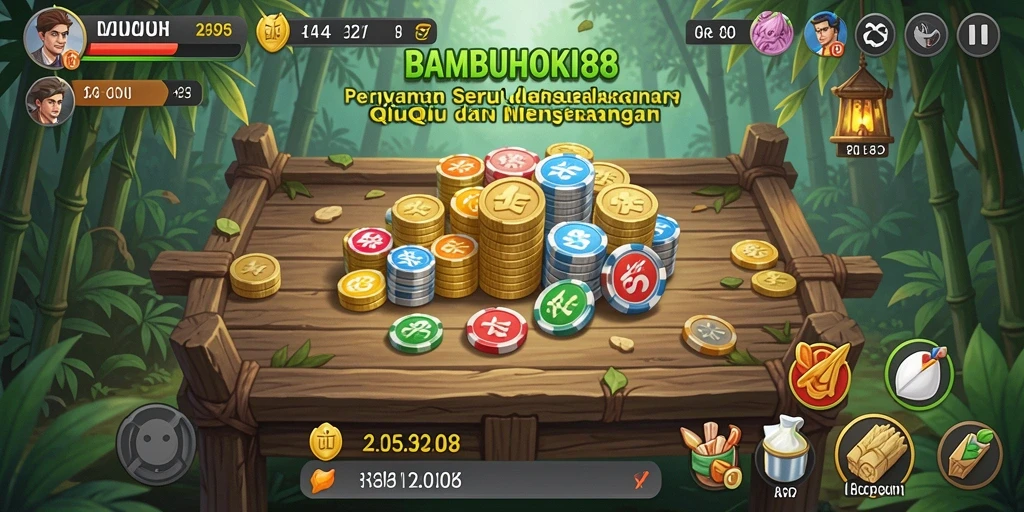 Tampilan gameplay seru dalam BAMBUHOKI88 yang menggugah selera bermain.