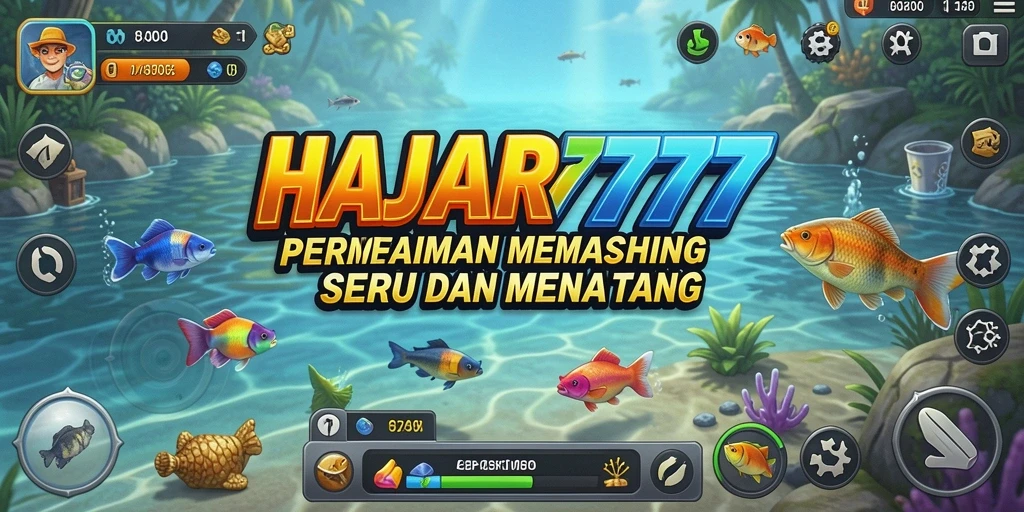 Gameplay memancing yang menarik di HAJAR777 dengan grafis memukau.