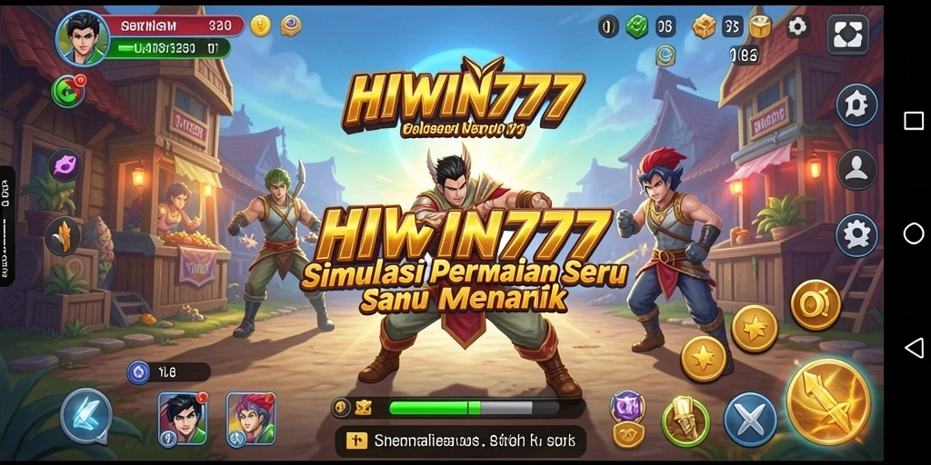 Tampilan gameplay <strong>HIWIN777</strong> yang memukau dan interaktif.