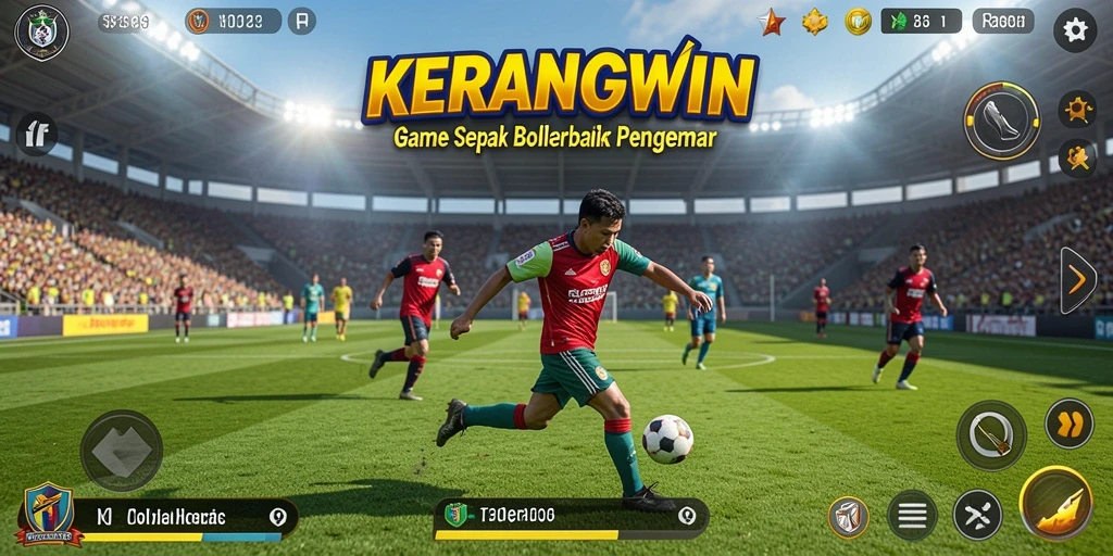 Tampilan gameplay KERANGWIN yang seru dan mendebarkan.