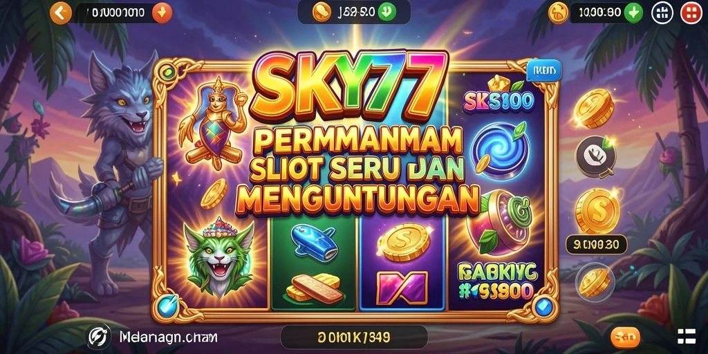 Tampilan menarik dari gameplay <strong>SKY77</strong> yang penuh warna dan seru.